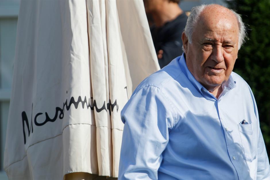 Amancio Ortega, Founder Inditex Fashion Group.